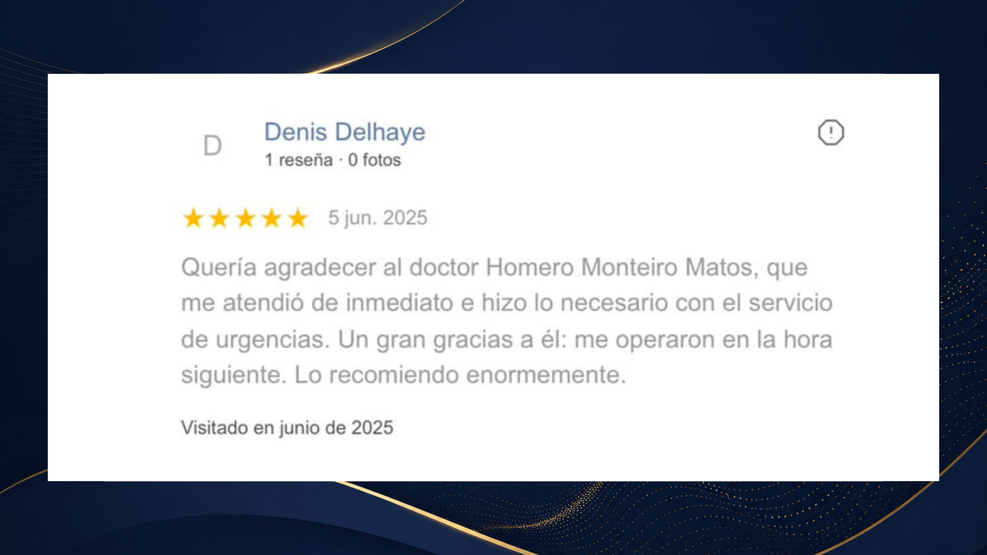 Reseña de Google de Denis Delhaye