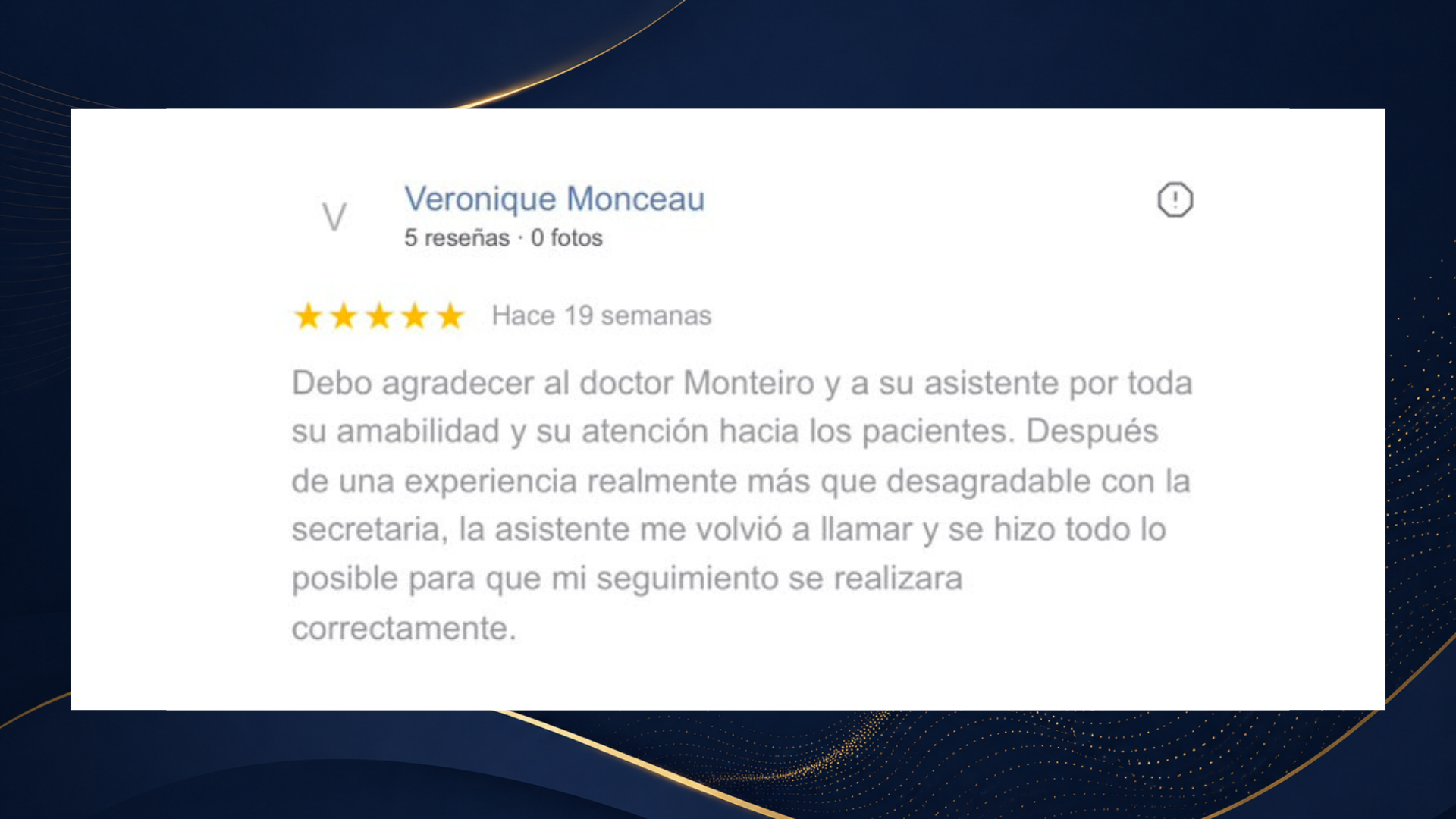 Reseña de Google de Jennyfer Defer
